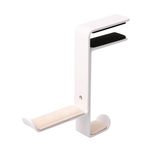Headphone Holder Stand Universal Earphone Hanger Desk Mount Clip-on Bracket - Afbeelding 3 van 8