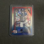 Jaxson Dart Red White Blue Refractor #306 | 2025 Topps Chrome (RC)