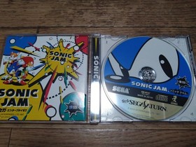 SS Sonic Jam with obi and postcard SONIC JAM Sega Saturn Software
