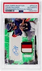 2024 Topps Inception Provenance Patch Auto Caleb Williams Green /150 PSA Auth