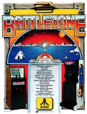 JOB LOT 5x Original NOS Atari Battle Zone Arcade Flyers Wholesale Dealer Lot