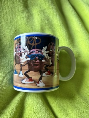 Vintage 1987 Applause California Rosinen Tasse Becher ''You make me feel like dancin!''