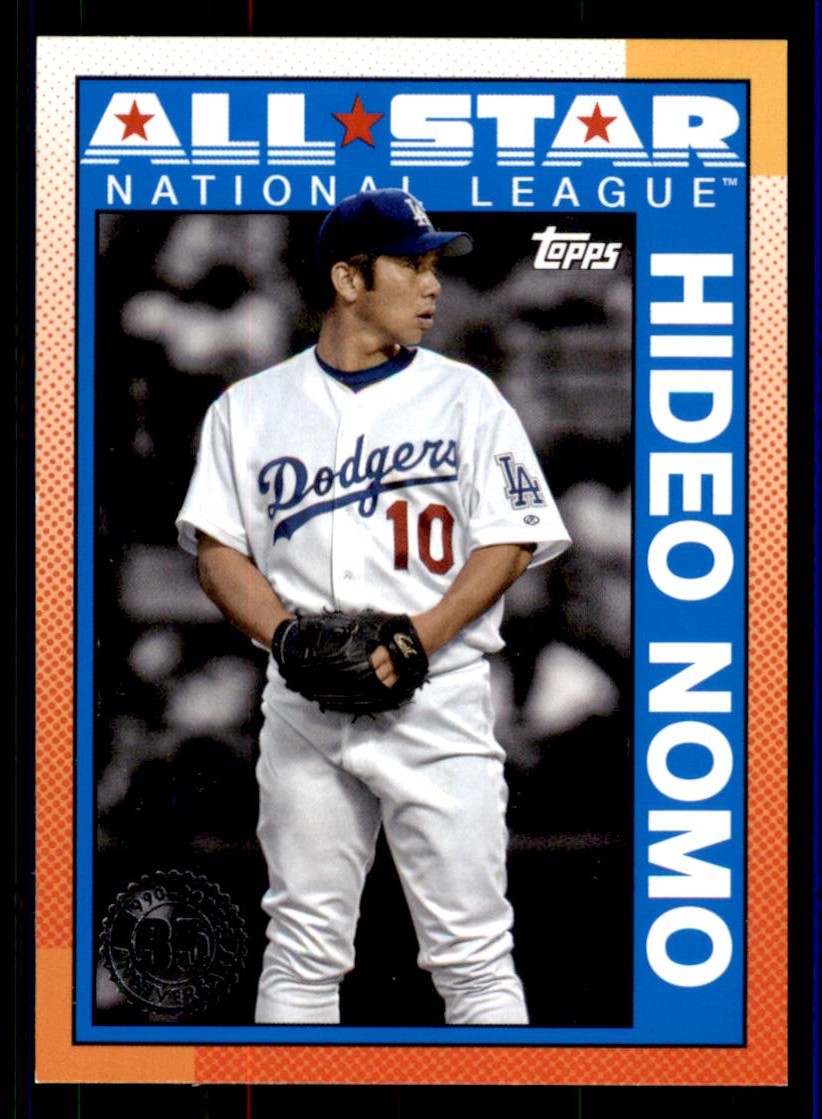 祝・大谷山入団 LA Dodgers HIDEO NOMO ルーキーカード LA DODGERS HIDEO NOMO FOTOBALL BASEBALL ROOKIE STRIKEOUT