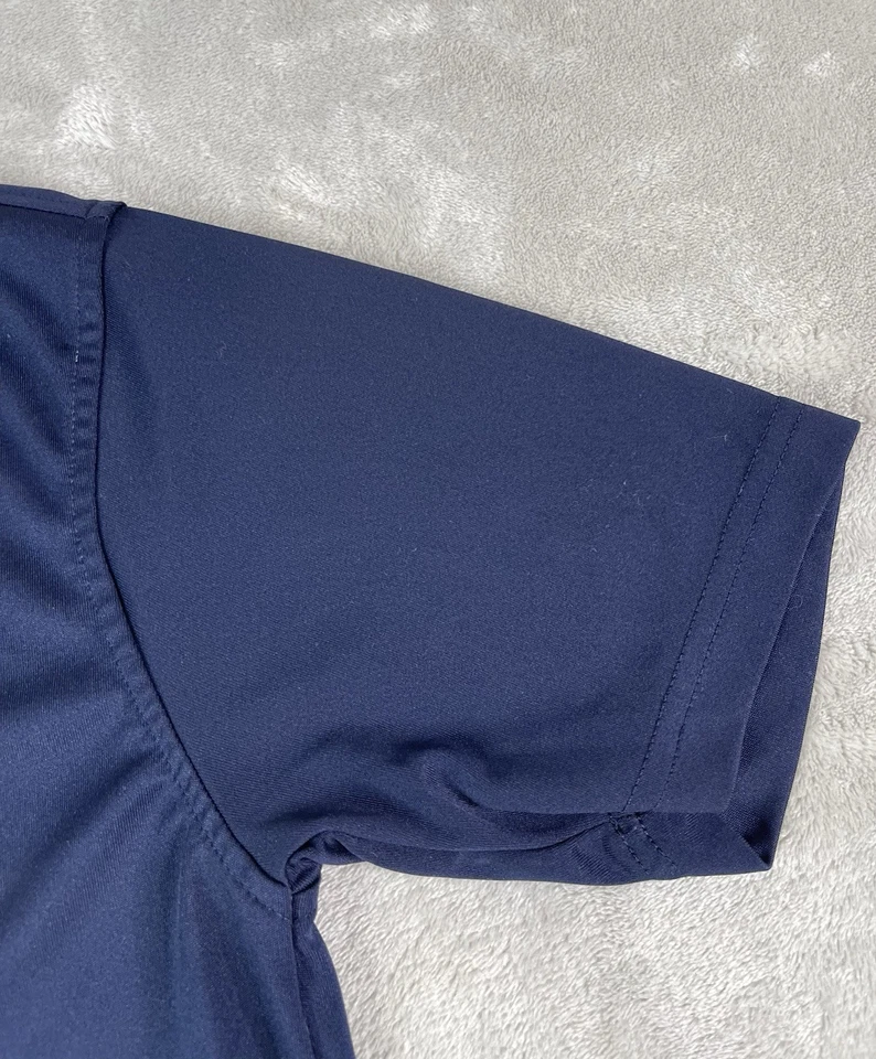 French Toast Navy Blue Boys Collared Short sleeve Polo Size 14/16 - Image 4 of 4