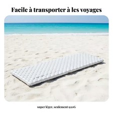 Matelas de couchage gonflable, léger, haute isolation, camping, randonnée