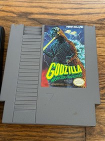 Nintendo NES Godzilla Monster of Monsters Game