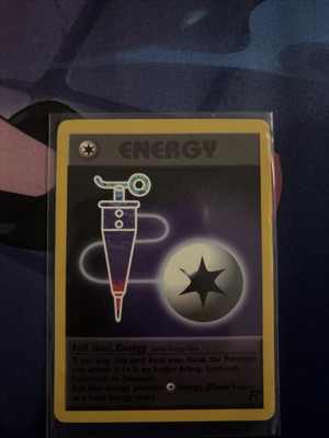 Full Heal Energy # 81/82 Uncommon Team Rocket 2000 Pokemon Englisch 