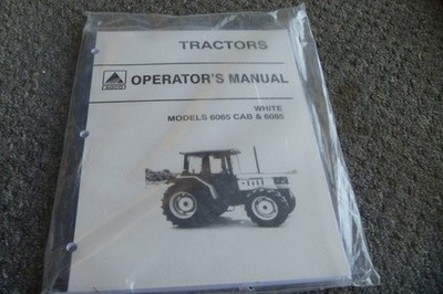 AGCO White 6065 Cab 6085 Tractor Owner Operator Manual User Guide xz