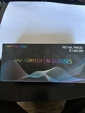 Nortech AI Glasses Smart Glasses Bluetooth Connectivity MPN AI GLASSES. Unused!