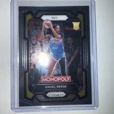 2024 Panini Prizm Monopoly WNBA Angel Reese Silver Rookie RC #68 Sky