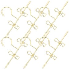 6 Pcs Hanging Tiny Hangers Mini Crafts Baby Doll Wardrobe Clothes
