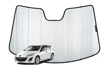 Genuine SNAPSHADES Front Windscreen Sun Shade for Mazda 3 Hatchback/Sedan 2nd...