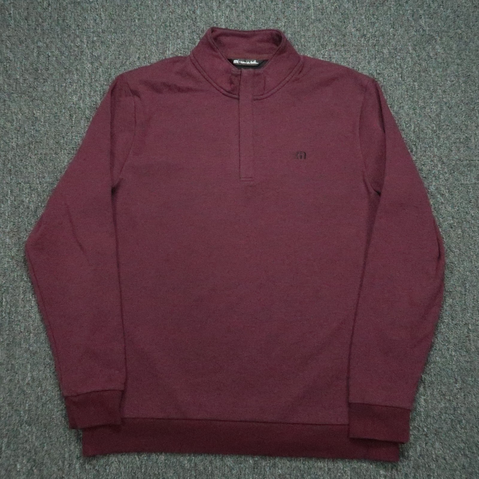 Travis Mathew Pullover Men Extra Large Red Cloud … - image 1