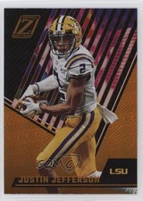 2023 Panini Chronicles Draft Picks Zenith Orange Justin Jefferson #19 6k8