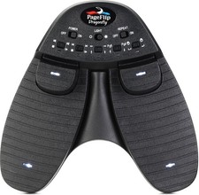 PageFlip Dragonfly Controller Bluetooth/USB a 4 pedali (confezione da 3) pacchetto