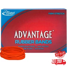 Rubber 96335 Advantage Rubber Bands Size #33, 1 Lb Box Contains Approx. 600 Band