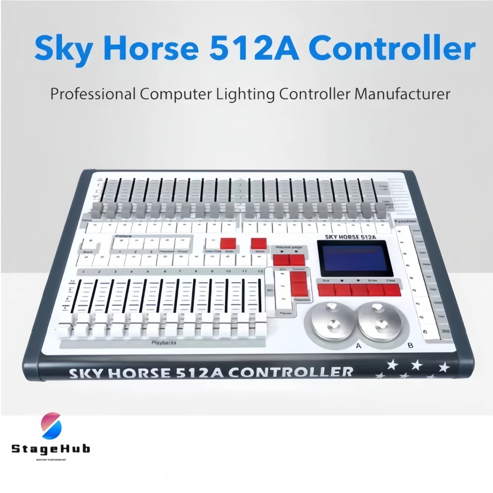 Mini Pearl 512A DMX 512 Controller Stage Lighting Console DJ Disco Light Mixer - image 2 of 4