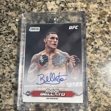 2025 Topps Stadium Club UFC Rodolfo Bellato Rookie Autograph Hard Signed