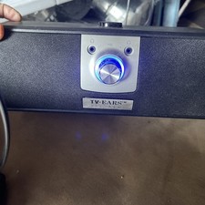 TV Ears Voice Clarifying TV Speaker w/Transmitter, Power Cords  TV Ears