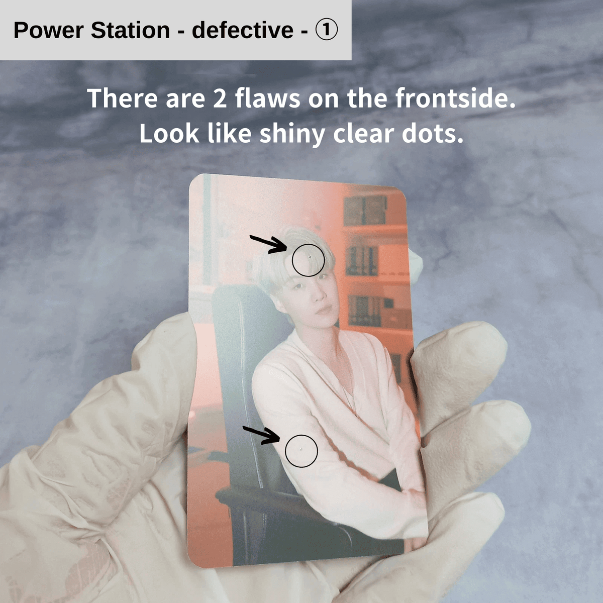 BTS 2022 Proof Lucky Draw Power Station M2U Sound Wave Photo Card