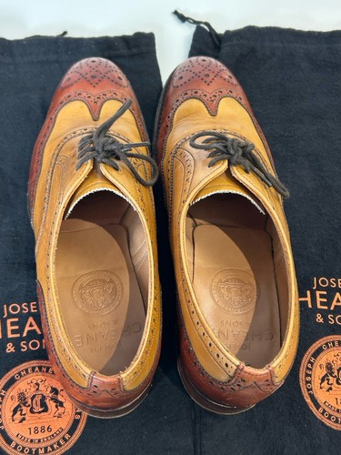Joseph Cheaney "Maisie" braune Brogue-Schnürschuhe aus Leder Damengröße 5 - Bild 4 von 10