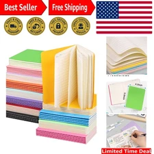 Mini Lined Notebooks Bulk 60 Packs A6 4.25x5.5 in Small Pocket Notebooks Rule...