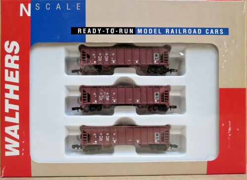 Tolva de lastre Walthers 932-38703 Santa Fe ATSF paquete de 3 sin usar, en caja escala N | Condition: New