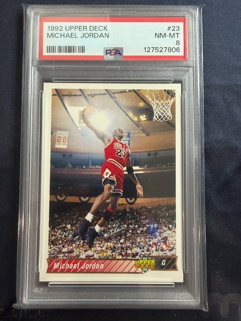 1992 Upper Deck Michael Jordan #23 PSA 8🔥🔥
