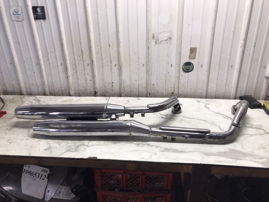 07 Yamaha XV1700 XV 1700 Road Star Warrior Muffler Exhaust