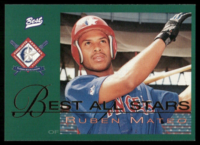 1997 Best All-Stars #7 Ruben Mateo Charlotte Rangers baseball card