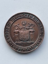 Masonic Token/ Penny . Lodge of Torphichen Kilwinning no.13. Please See Notes