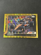 2025 Topps Chrome F1 - F1 Cars Oscar Piastri #78 Gold Logo Refractor /50