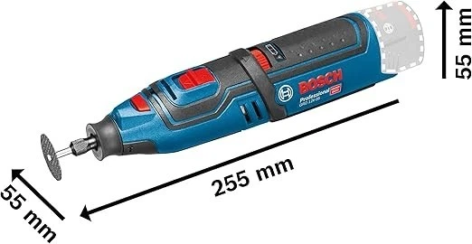 Bosch Professional 06019C5000 GRO 10.8 V Rotary Tool Bare Unit - Blue - Image 2 of 4