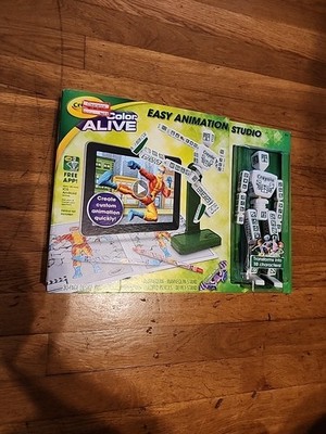 Crayola Color Alive Easy Animation Studio Toys & Play 6+ New