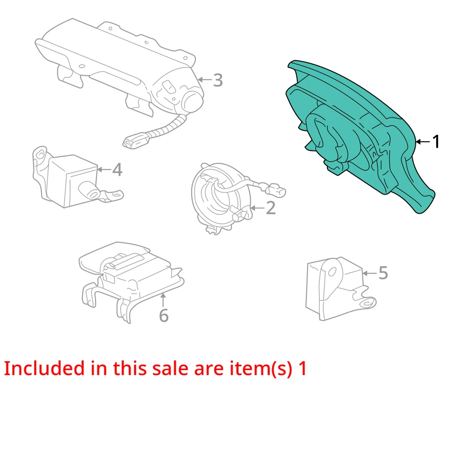Controlador de bolsa de aire compatible con 01-02 LEXUS LX470 1445430 Foto 3 de 4