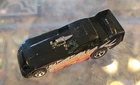 Vtg 1977 Black Hot Wheels Flames Car Thailand Heroes Dragster Funny Car