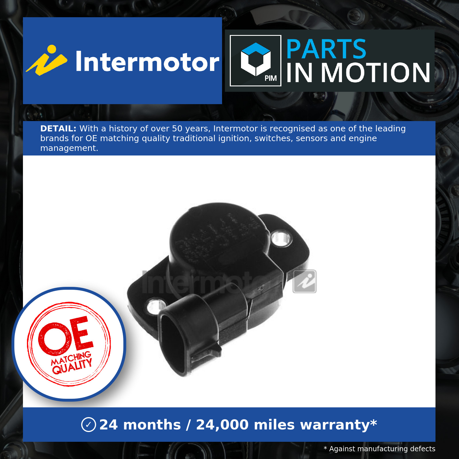 Accelerator Throttle Position Sensor 19925 Intermotor Potentiometer 9950634 New - Image 15