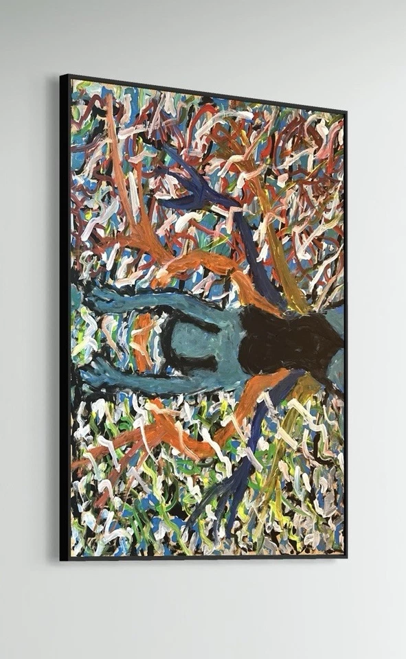 Daniel Pultorak Kunst Acryl Gerahmt Unikat Original Malerei Abstrakt - Bild 2 von 4