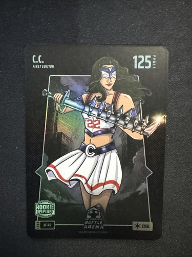 2024 Bo Jackson Battle Arena Battlefoil C.C. Steel # BF-45 Caitlyn Clark RC