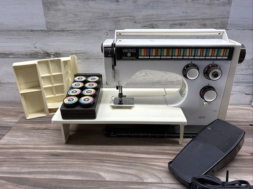 Husqvarna Viking 6460 sewing machine with accessories