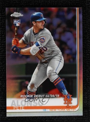 2019 Topps Chrome Update Target Debut Refractor /250 Pete Alonso Rookie RC 0jw8