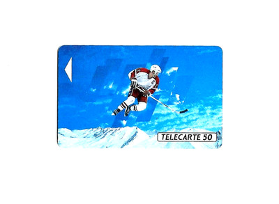 RRR Telekarte TEST ohne Chip und ohne Nr. EISHOCKEY 50 U