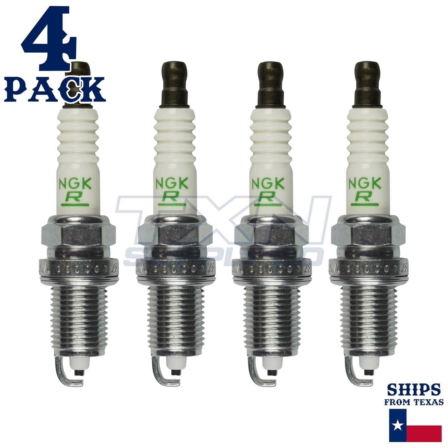 4 Pack NGK V-Power Spark Plugs 2001-2005 for Honda Civic 1.7L L4
