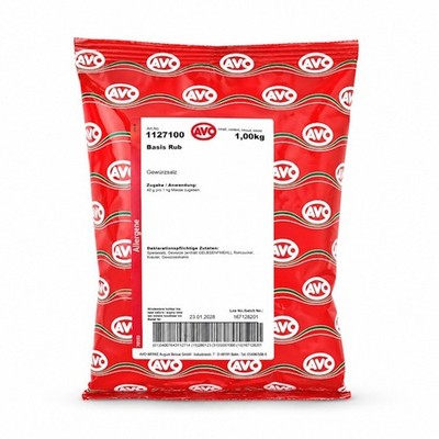 Basis Rub   Gewürzmischung für Schwein | Perfekt für Grill, Pfanne & BBQ | 1 kg