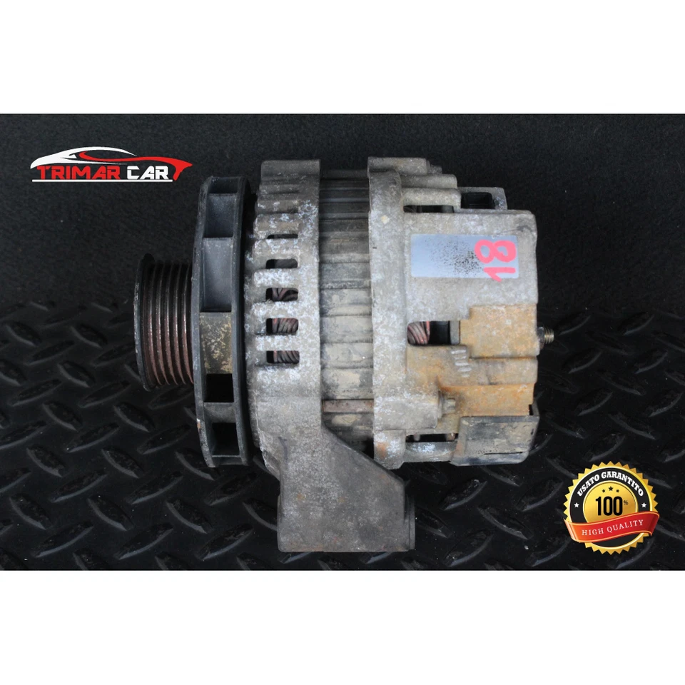 ALTERNATORE SSANGYONG KORANDO (KJ)(96-06) 2.3 TDI 4X4 101CV 74KW COD MOTORE: OM6 - Immagine 2 di 3