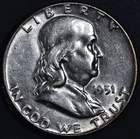 1951 50C FRANKLIN SILVER HALF DOLLAR KM# 199 Grade:  Choice BU A7140