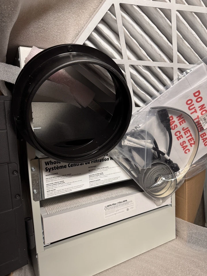 HERO HS300 Hepa/Fantech; sistema HEPA para toda la casa Foto 3 de 4