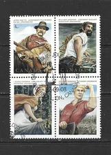 CANADA - 1992 CANADIAN FOLKLORE SERIES 3 - SCOTT 1435a - USED