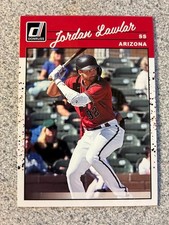 2023 Panini Donruss - Retro 1990 #244 Jordan Lawlar (RC)