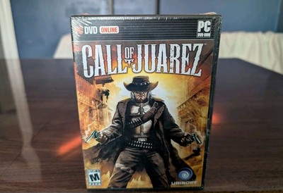 Call of Juarez PC DVD-ROM New Sealed Ubisoft 2007 Western FPS Rare Physical Copy